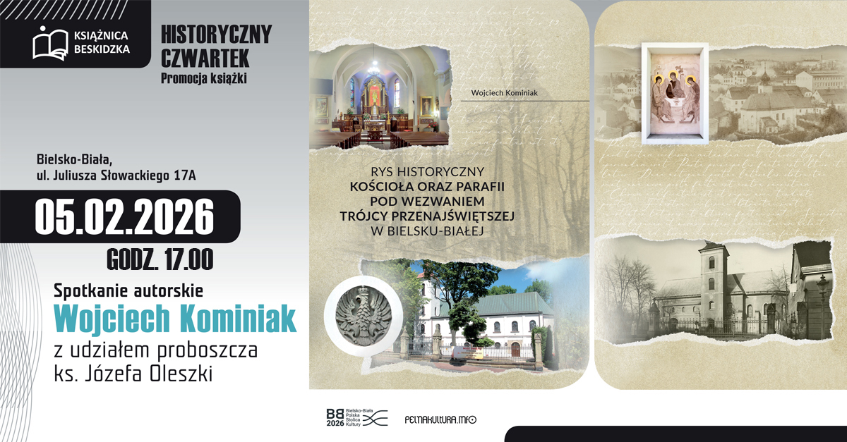 Spotkanie autorskie z Wojciechem Kominiakiem