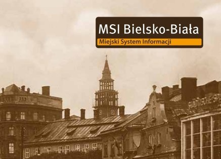 Na zdjęciu Miejski System Informacji – Tematyczne szlaki historyczne