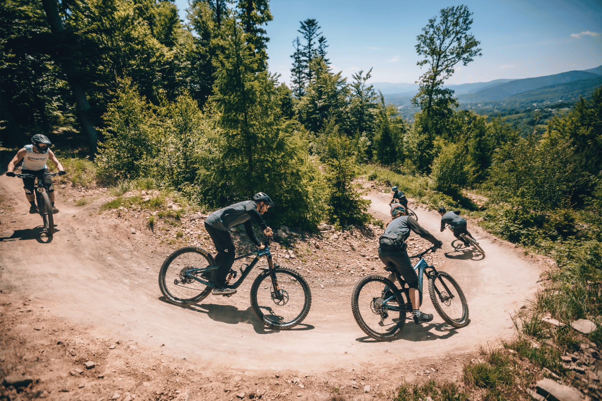 Na zdjęciu Enduro Trails w Bielsku-Białej 
